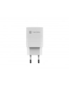 natec Ładowarka sieciowa Ribera GAN 1X USB-A + 1X USB-C 30W Biała - nr 4