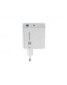 natec Ładowarka sieciowa RIBERA GAN 1X USB-A + 1X USB-C 65W Biała - nr 5