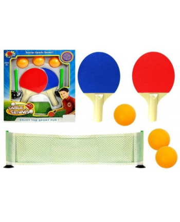 inni Zestaw do tenisa stołowego (paletki, piłeczki, siatka) 5666 Lean Toys