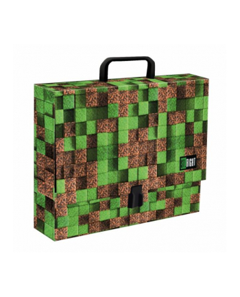 majewski Teczka z rączką A4 XL ST.RIGHT PIXEL CUBES