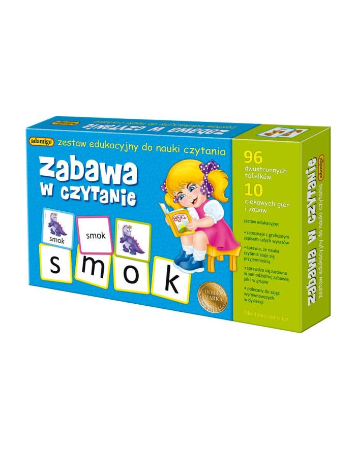 Zabawa w czytanie – zestaw edukacyjny ADAMIGO główny