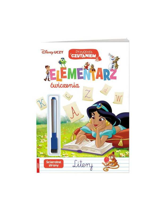 ameet Książeczka Disney uczy. Elementarz ćwiczenia. Litery USL-9303 główny