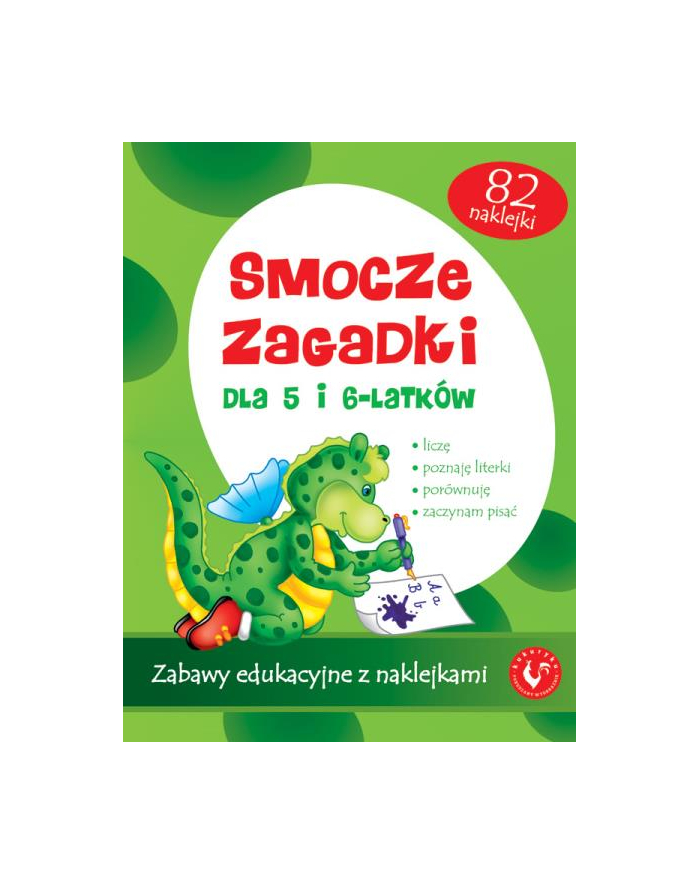 kukuryku Książeczka Smocze zagadki – dla 5 i 6-latków główny