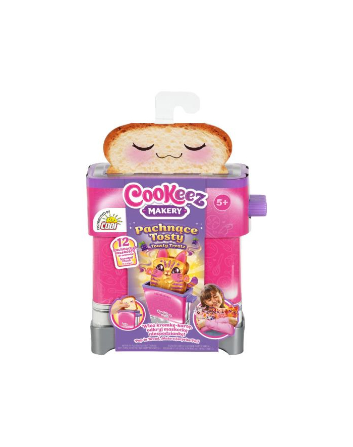 cobi CooKeez Makery 23522 Pachnące tosty mix główny