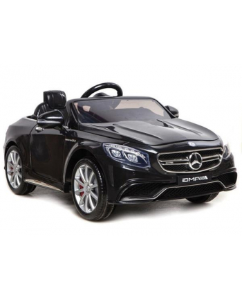 inni Auto na akumulator Mercedes S63 AMG czarny lakierowany 1549 Lean Toys
