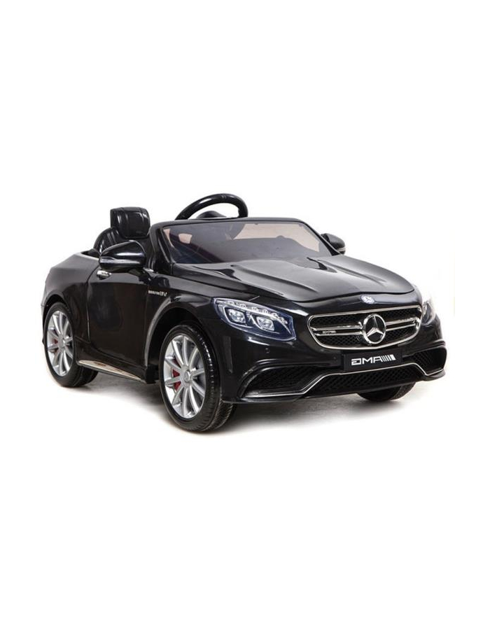 inni Auto na akumulator Mercedes S63 AMG czarny lakierowany 1549 Lean Toys główny
