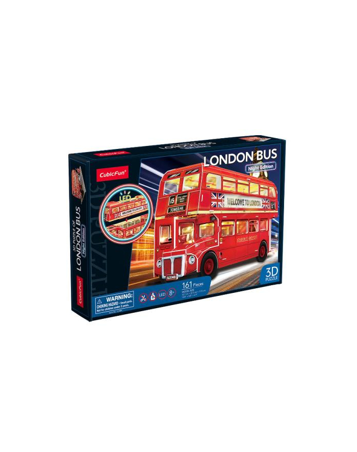 dante Puzzle 3D Londyński autobus L538H Cubic Fun główny