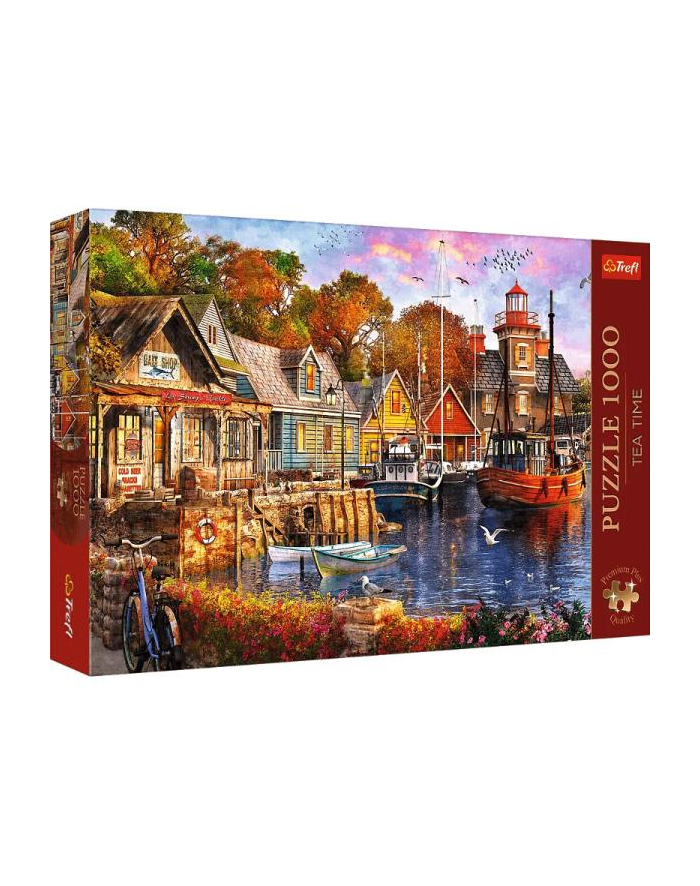 Puzzle 1000el Premium Plus Tea time Nadmorski zakątek 10796 TREFL główny