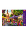 Puzzle 1000el Premium Plus Tea time Targi kwiatowe Paryż 10799 Trefl - nr 4