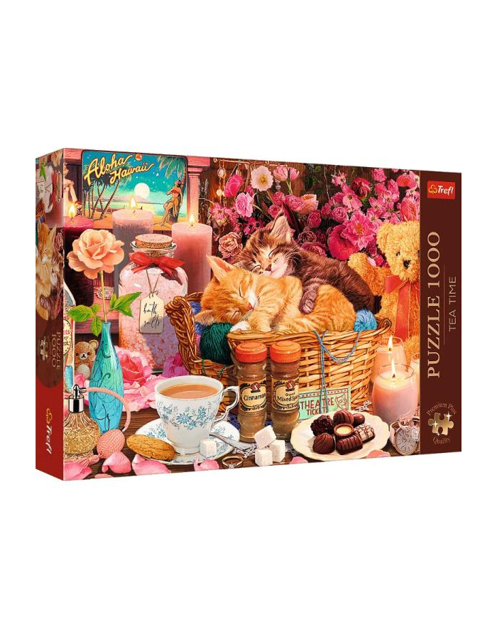 Puzzle 1000el Premium Plus Tea time Wszystko co przyjemne 10802 Trefl główny