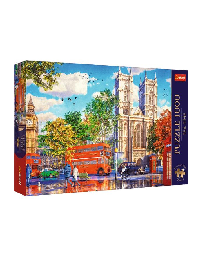 Puzzle 1000el Premium Plus Tea time Widok na Londyn 10805 Trefl główny
