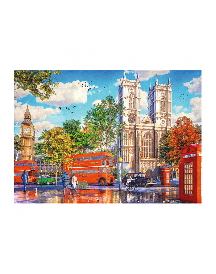 Puzzle 1000el Premium Plus Tea time Widok na Londyn 10805 Trefl główny