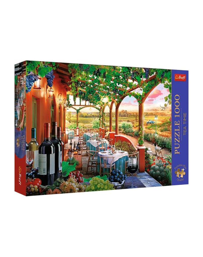 Puzzle 1000el Premium Plus Tea time Włoska winnica 10807 TREFL główny