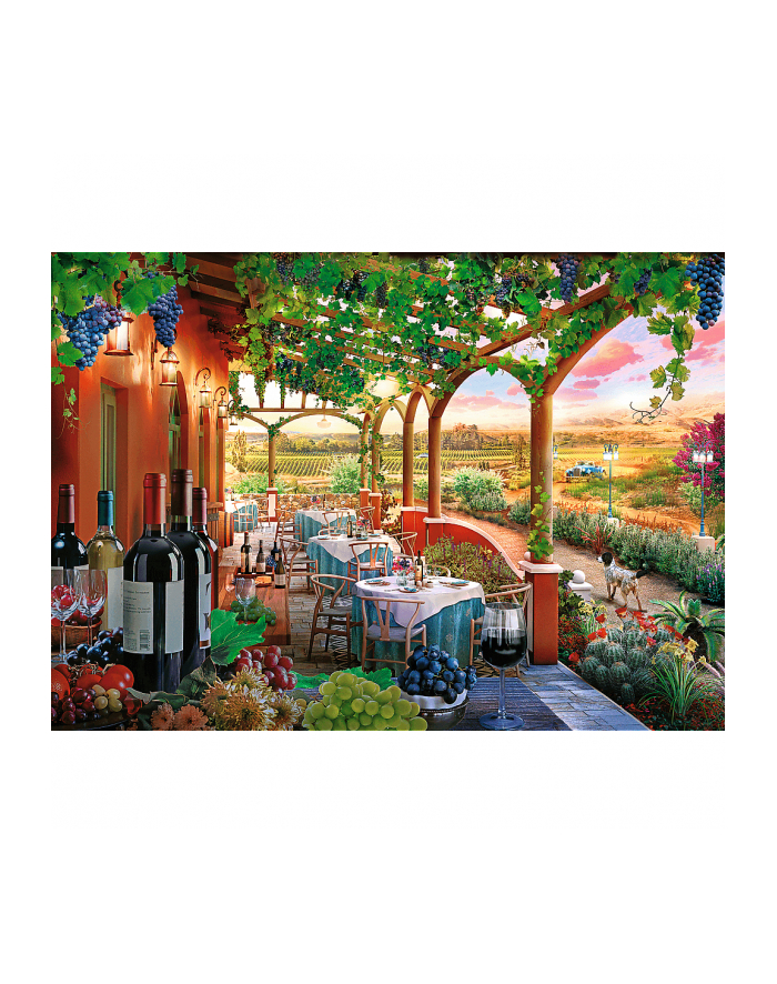Puzzle 1000el Premium Plus Tea time Włoska winnica 10807 TREFL główny
