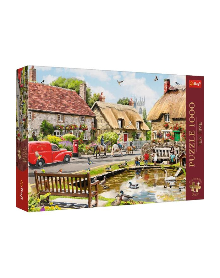 Puzzle 1000el Premium Plus Tea time Lato w miasteczku 10808 TREFL główny