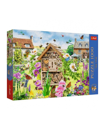 Puzzle 1000el Premium Plus Tea time Dom dla pszczół 10809 TREFL