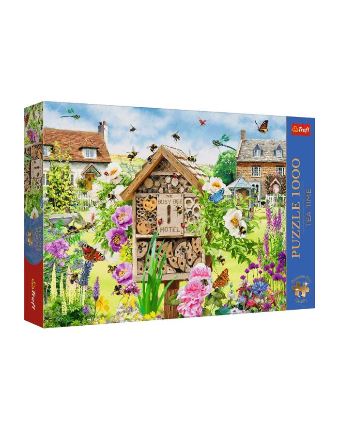 Puzzle 1000el Premium Plus Tea time Dom dla pszczół 10809 TREFL główny