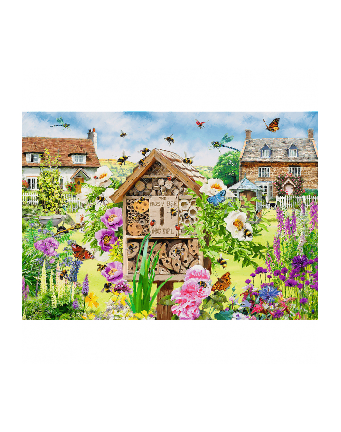 Puzzle 1000el Premium Plus Tea time Dom dla pszczół 10809 TREFL główny