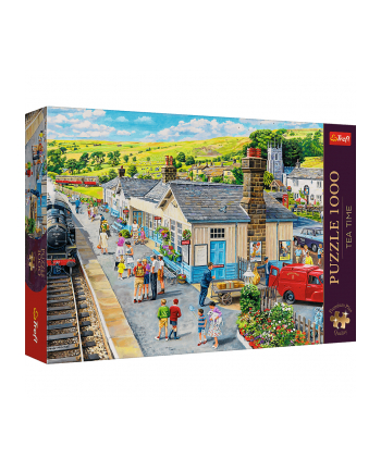 Puzzle 1000el Premium Plus Tea time Dworzec kolejowy 10810 TREFL