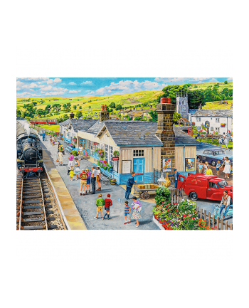 Puzzle 1000el Premium Plus Tea time Dworzec kolejowy 10810 TREFL