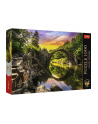 Puzzle 1000el Premium Plus Photo Odyssey: Most Rakotza w Kromlau, Niemcy 10811 Trefl - nr 1