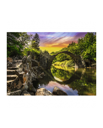 Puzzle 1000el Premium Plus Photo Odyssey: Most Rakotza w Kromlau, Niemcy 10811 Trefl nr 1