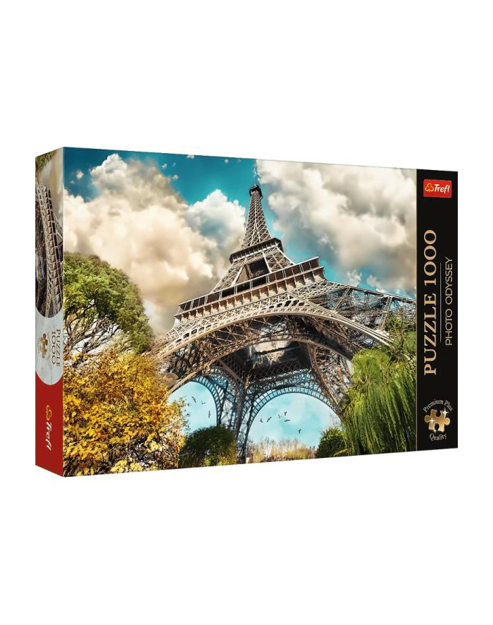 Puzzle 1000el Premium Plus Photo Odyssey: Wieża Eilffel  w Paryżu, Francja 10815 Trefl główny