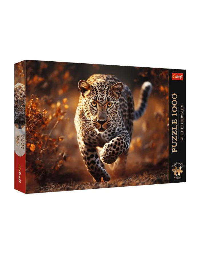 Puzzle 1000el Premium Plus Photo Odyssey: Dziki Leopard 10818 Trefl główny