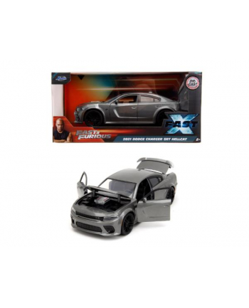 majorette Auto Fast'amp;Furious Szybcy i wściekli 2021 Dodge Charger 1:24 JADA