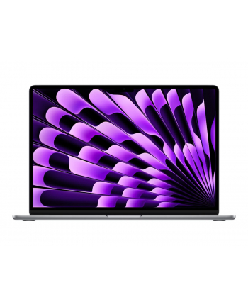 apple MacBook Air 15.3 : M3 8/10, 8GB, 512GB - Gwiezdna szarość