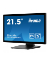iiyama Monitor 22 cale T2238MSC-B1 IPS,FHD,DP,HDMI,2x2W,2xUSB,600(cd/m2),   10pkt.7H,IP1X(FRONT),PION/POZIOM - nr 100