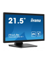 iiyama Monitor 22 cale T2238MSC-B1 IPS,FHD,DP,HDMI,2x2W,2xUSB,600(cd/m2),   10pkt.7H,IP1X(FRONT),PION/POZIOM - nr 76