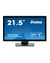 iiyama Monitor 22 cale T2238MSC-B1 IPS,FHD,DP,HDMI,2x2W,2xUSB,600(cd/m2),   10pkt.7H,IP1X(FRONT),PION/POZIOM - nr 96