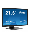 iiyama Monitor 22 cale T2238MSC-B1 IPS,FHD,DP,HDMI,2x2W,2xUSB,600(cd/m2),   10pkt.7H,IP1X(FRONT),PION/POZIOM - nr 99