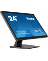 iiyama Monitor 24 cale T2438MSC-B1 IPS,FHD,DP,HDMI,2x2W,2xUSB,600(cd/m2),   10pkt.7H,IP1X(FRONT),PION/POZIOM - nr 88
