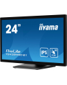 iiyama Monitor 24 cale T2438MSC-B1 IPS,FHD,DP,HDMI,2x2W,2xUSB,600(cd/m2),   10pkt.7H,IP1X(FRONT),PION/POZIOM - nr 91