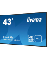 iiyama Monitor ProLite LH4341UHS-B2 42.5 cala 24/7,500cd,4K,IPS,3xHDMI - nr 18