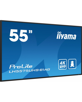 iiyama Monitor 54.6 cali ProLite LH5575UHS-B1AG,24/7,IPS,ANDROID.11,4K