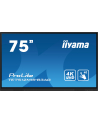 iiyama Monitor 75 cali ProLite TE7512MIS-B3 AG,INFRARED,40pkt,IPS,4K - nr 31