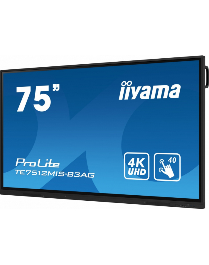 iiyama Monitor 75 cali ProLite TE7512MIS-B3 AG,INFRARED,40pkt,IPS,4K główny