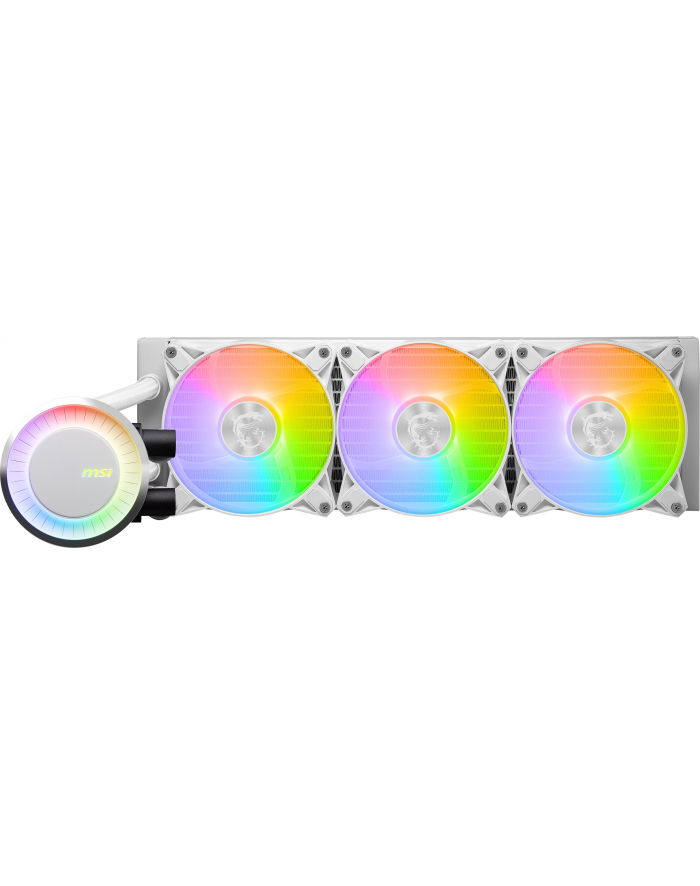 msi Chłodzenie MAG CORELIQUID E360 White 360mm 3xARGB FAN główny