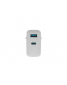 natec Ładowarka sieciowa Ribera GAN 1X USB-A + 1X USB-C 45W Biała - nr 11