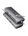 axagon HMC-8HLSA Wieloportowy hub USB-C 3.2 Gen 1 hub, 3x USB-A + 4K/30Hz HDMI + SD/microSD, GLAN, Audio, PD 100W, 20cm USB-C kabel - nr 28