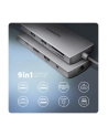 axagon HMC-8HLSA Wieloportowy hub USB-C 3.2 Gen 1 hub, 3x USB-A + 4K/30Hz HDMI + SD/microSD, GLAN, Audio, PD 100W, 20cm USB-C kabel - nr 2