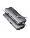 axagon HMC-8HLSA Wieloportowy hub USB-C 3.2 Gen 1 hub, 3x USB-A + 4K/30Hz HDMI + SD/microSD, GLAN, Audio, PD 100W, 20cm USB-C kabel - nr 37