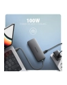 axagon HMC-8HLSA Wieloportowy hub USB-C 3.2 Gen 1 hub, 3x USB-A + 4K/30Hz HDMI + SD/microSD, GLAN, Audio, PD 100W, 20cm USB-C kabel - nr 5