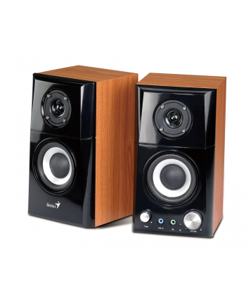 Głośniki 2.0 SP-HF500A 14W, drewniane