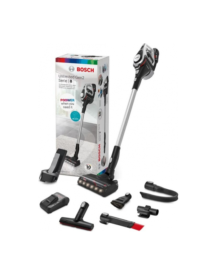 Bosch handheld battery vacuum cleaner BSS82SIL Kolor: BIAŁY / blue główny