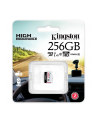 Kingston High Endurance 256GB microSDXC Memory Card (White/Black, UHS-I U1, Class 10, A1) - nr 3
