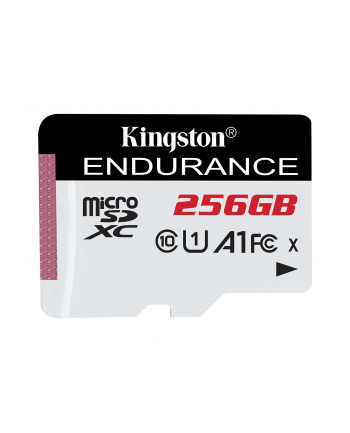 Kingston High Endurance 256GB microSDXC Memory Card (White/Black, UHS-I U1, Class 10, A1) nr 2